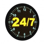24-7 clock