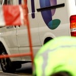BT engineer at work