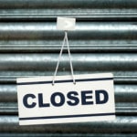 Closed sign