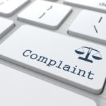 Keyboard with Complaint Button.