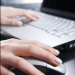 Computer and mouse