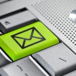 Business on a laptop