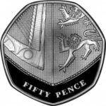 Fifty pence piece