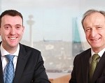 Mike Ainsworth with O’Connors Managing Partner Mark O’Connor
