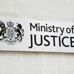 Ministry of Justice sign