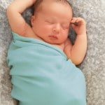 Newborn baby boy