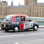 Sound Off for Justice taxi 12 (copyright of Sound Off for Justice)