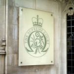 Supreme Court sign