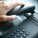 Telephone - picking up