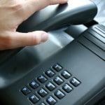 Telephone - picking up