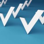 Check Marks Group. 3D Render Illustration