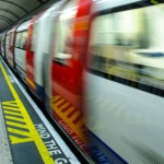Underground tube train