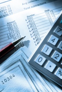 Accounts: money overdrawn