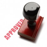 approved stamp