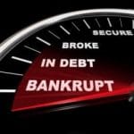 Plunging into Bankruptcy - Financial Speedometer