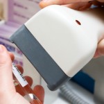 Barcode scanner.
