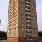 Single council tower block