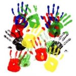 Handprints multicolor