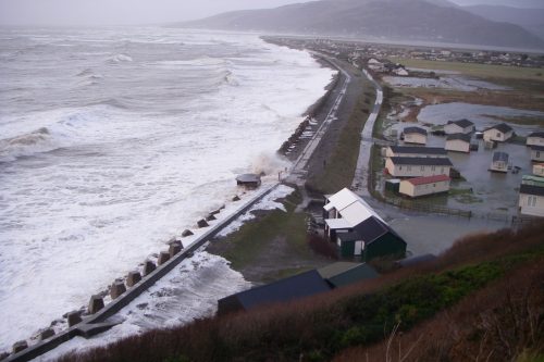 fairbourne in a storm