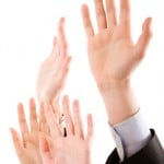 hands up