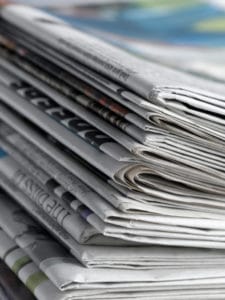 Newspapers: story has gone national