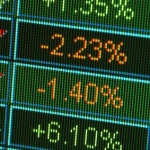 stock market ticker